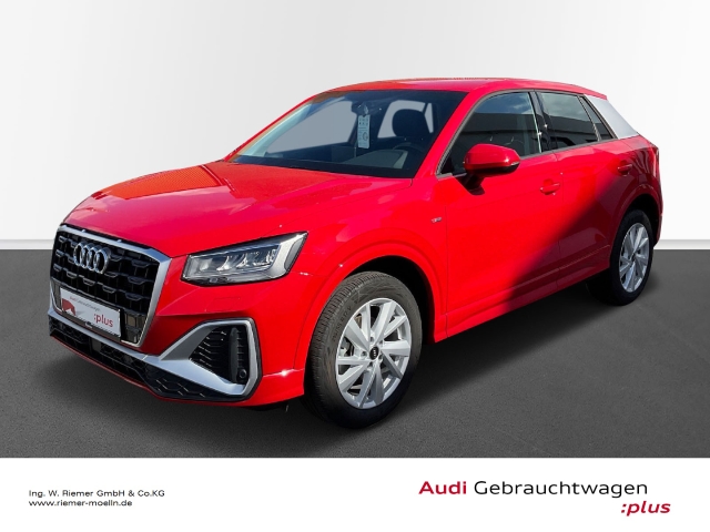 Audi Q2 S line 30 TFSI ACC LED Navi El. Heckklappe AHK Keyless Entry